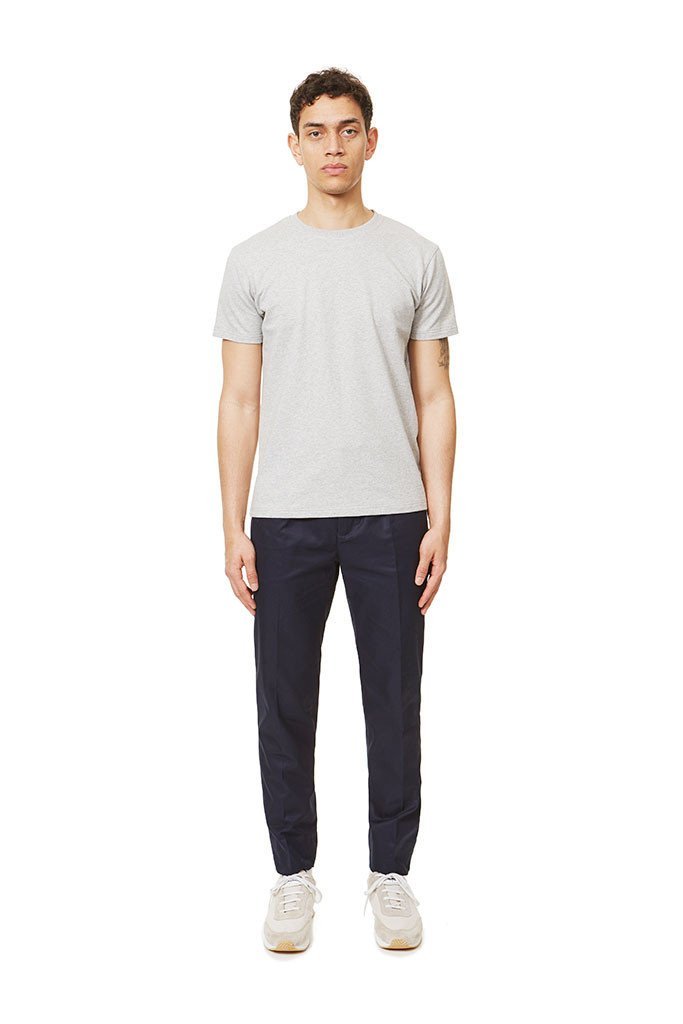 045 Heavy Weight Tee Light Gray T-Shirt _ Basic Rights