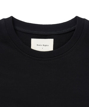 045 Heavy Weight Tee Black T-Shirt _ Basic Rights
