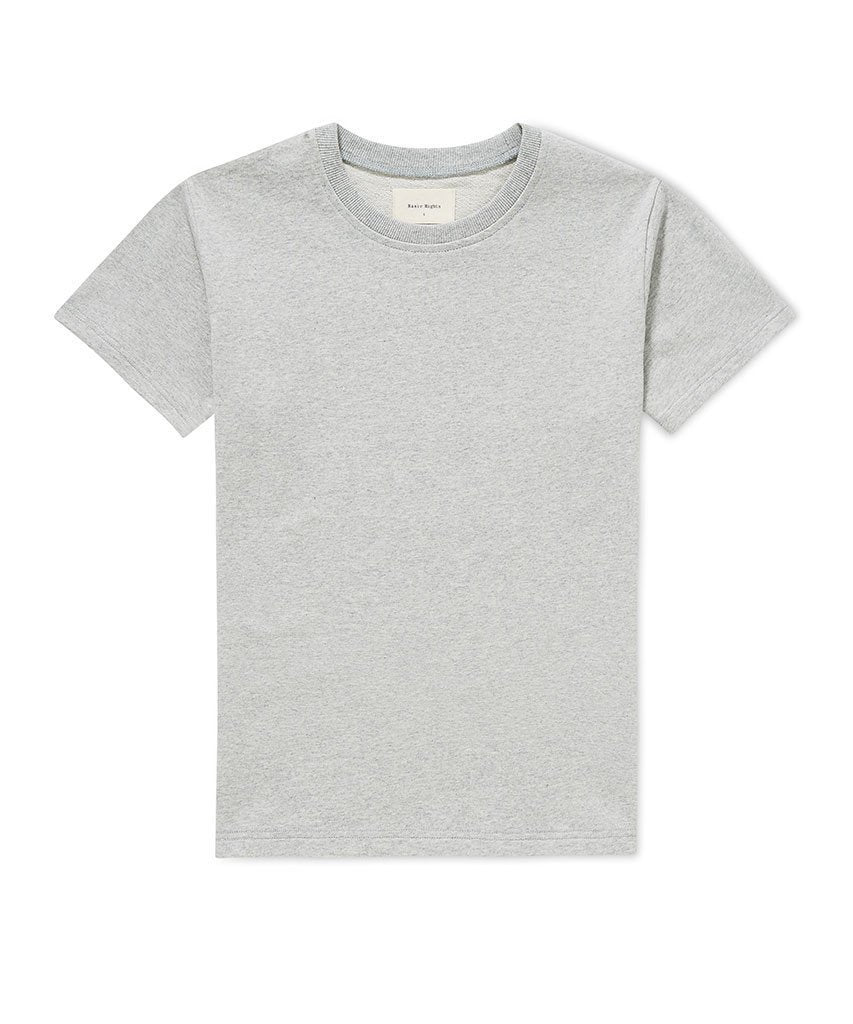 045 Heavy Weight Tee Light Gray T-Shirt _ Basic Rights