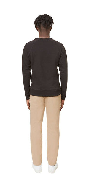 066 Crewneck Sweatshirt Black Sweatshirt _ Basic Rights