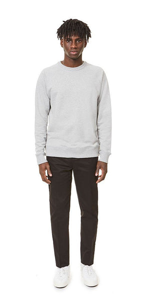 066 Crewneck Sweatshirt Gray Sweatshirt _ Basic Rights