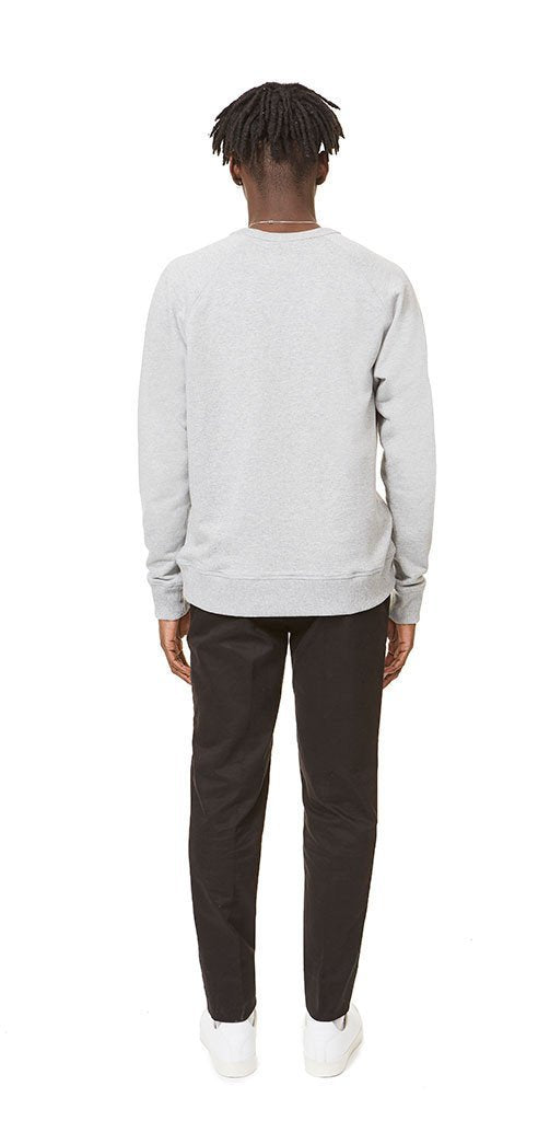 066 Crewneck Sweatshirt Gray Sweatshirt _ Basic Rights