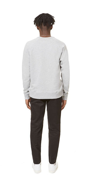 066 Crewneck Sweatshirt Gray Sweatshirt _ Basic Rights