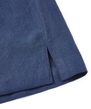 Basic Rights Camp Collar Shirt Navy
