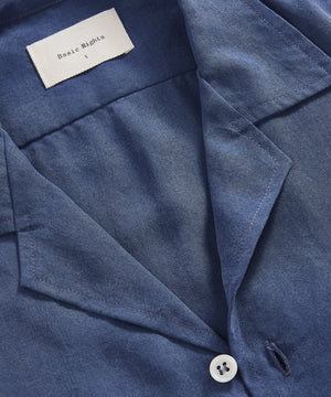 Basic Rights Camp Collar Shirt Navy