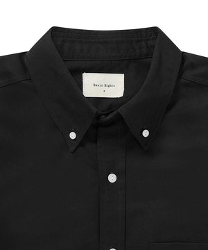 Button Down Shirt Black Shirt _ Basic Rights