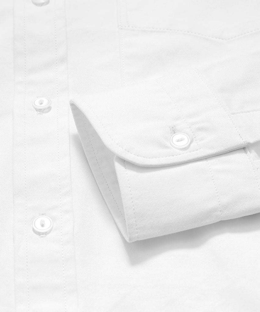 Button Down Shirt White Shirt _ Basic Rights