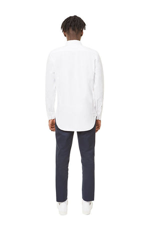 Button Down Shirt White Shirt _ Basic Rights