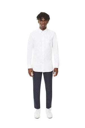 Button Down Shirt White Shirt _ Basic Rights