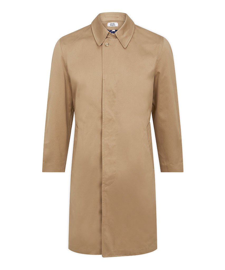 Car Coat Tan Overcoat _ Basic Rights