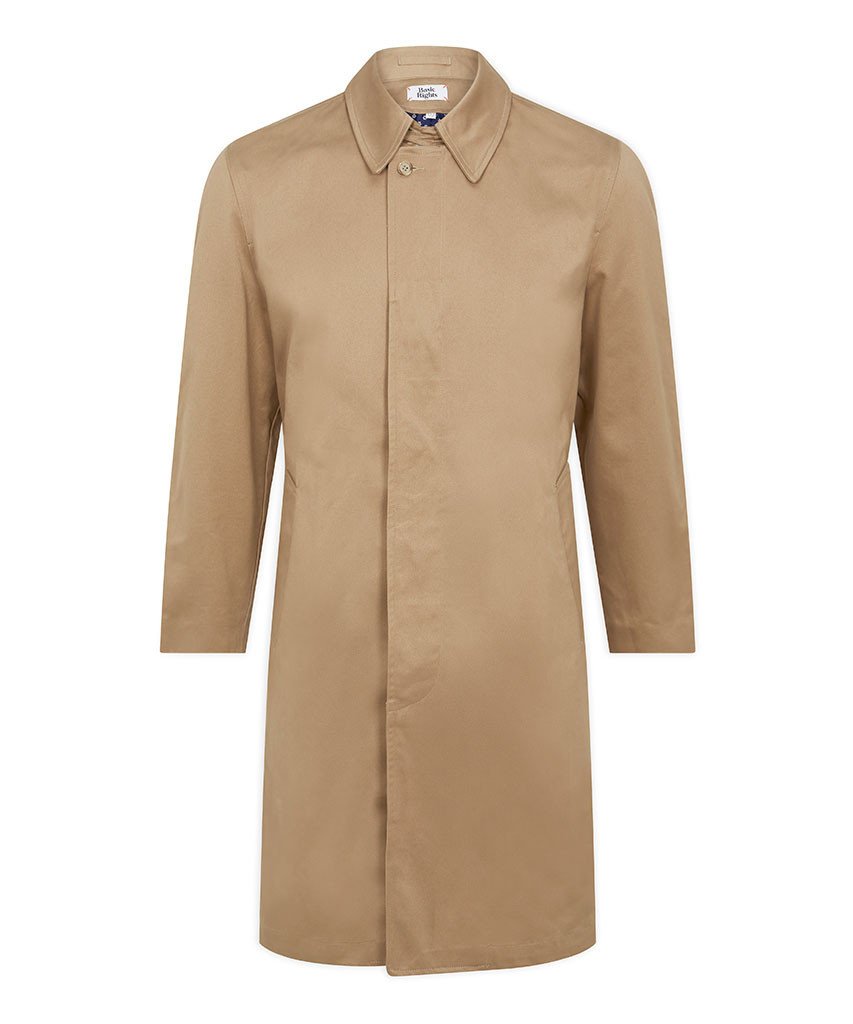 Car Coat Tan Overcoat _ Basic Rights