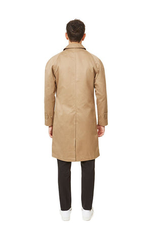 Car Coat Tan Overcoat _ Basic Rights