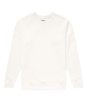 066 Crewneck Sweatshirt White Sweatshirt _ Basic Rights