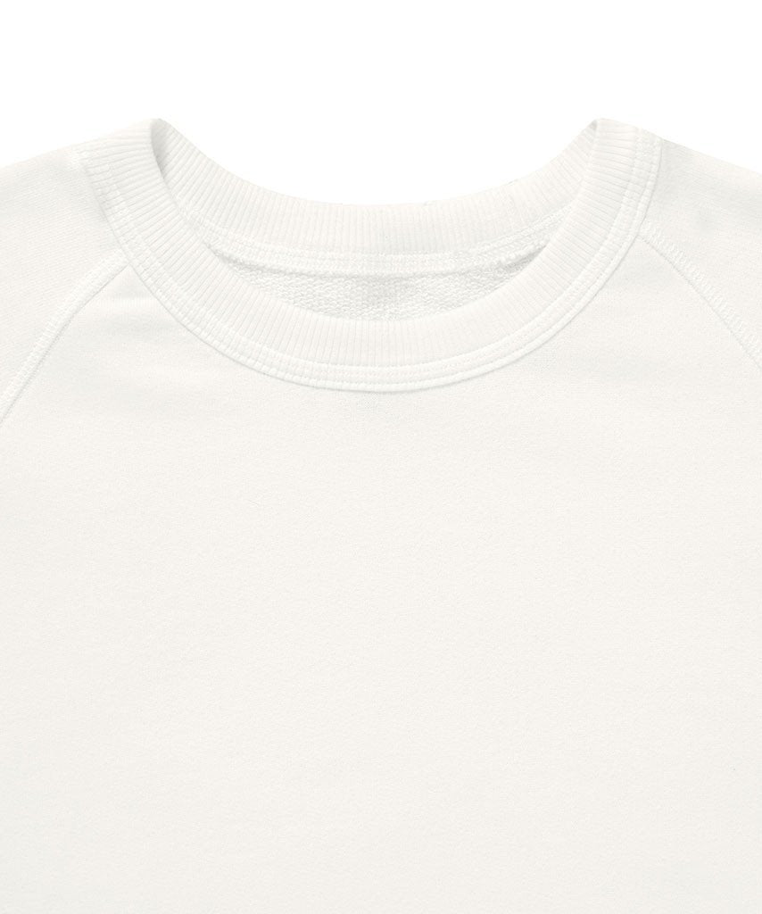066 Crewneck Sweatshirt White Sweatshirt _ Basic Rights
