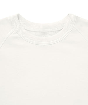 066 Crewneck Sweatshirt White Sweatshirt _ Basic Rights