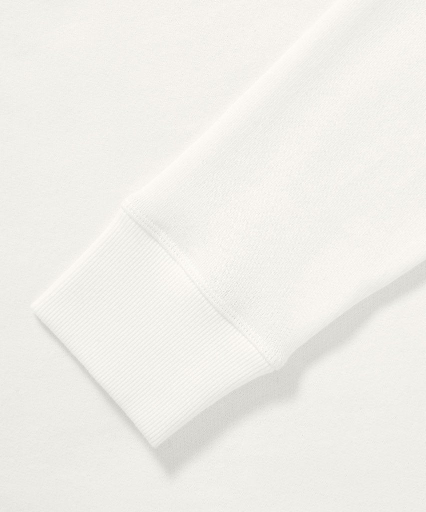 066 Crewneck Sweatshirt White Sweatshirt _ Basic Rights
