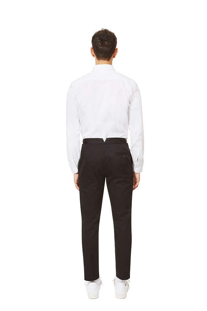 110 High Waisted Trouser Black Pants _ Basic Rights
