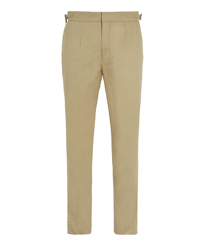 110 High Waisted Trouser Tan Pants _ Basic Rights