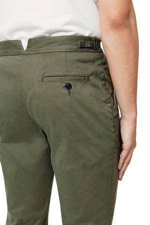 110 High Waisted Trouser Moss Pants _ Basic Rights