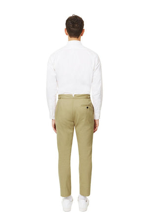 110 High Waisted Trouser Tan Pants _ Basic Rights