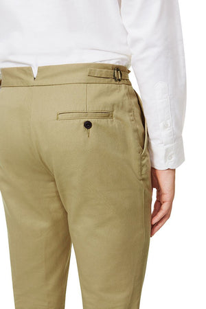 110 High Waisted Trouser Tan Pants _ Basic Rights