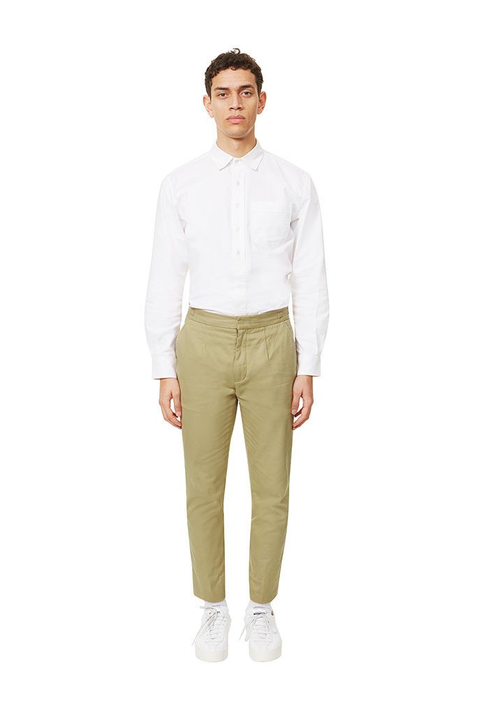 110 High Waisted Trouser Tan Pants _ Basic Rights