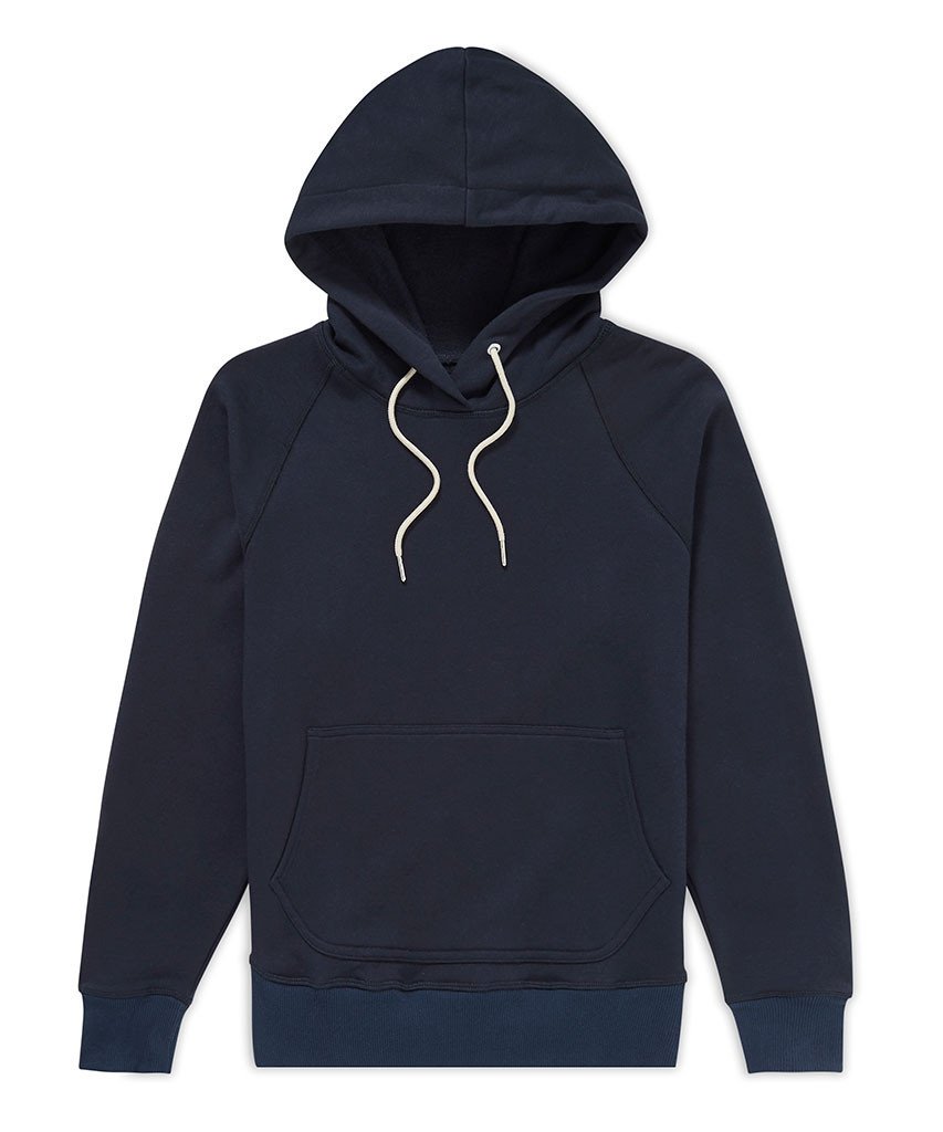 Pullover Hoodie Navy Hoodie _ Basic Rights