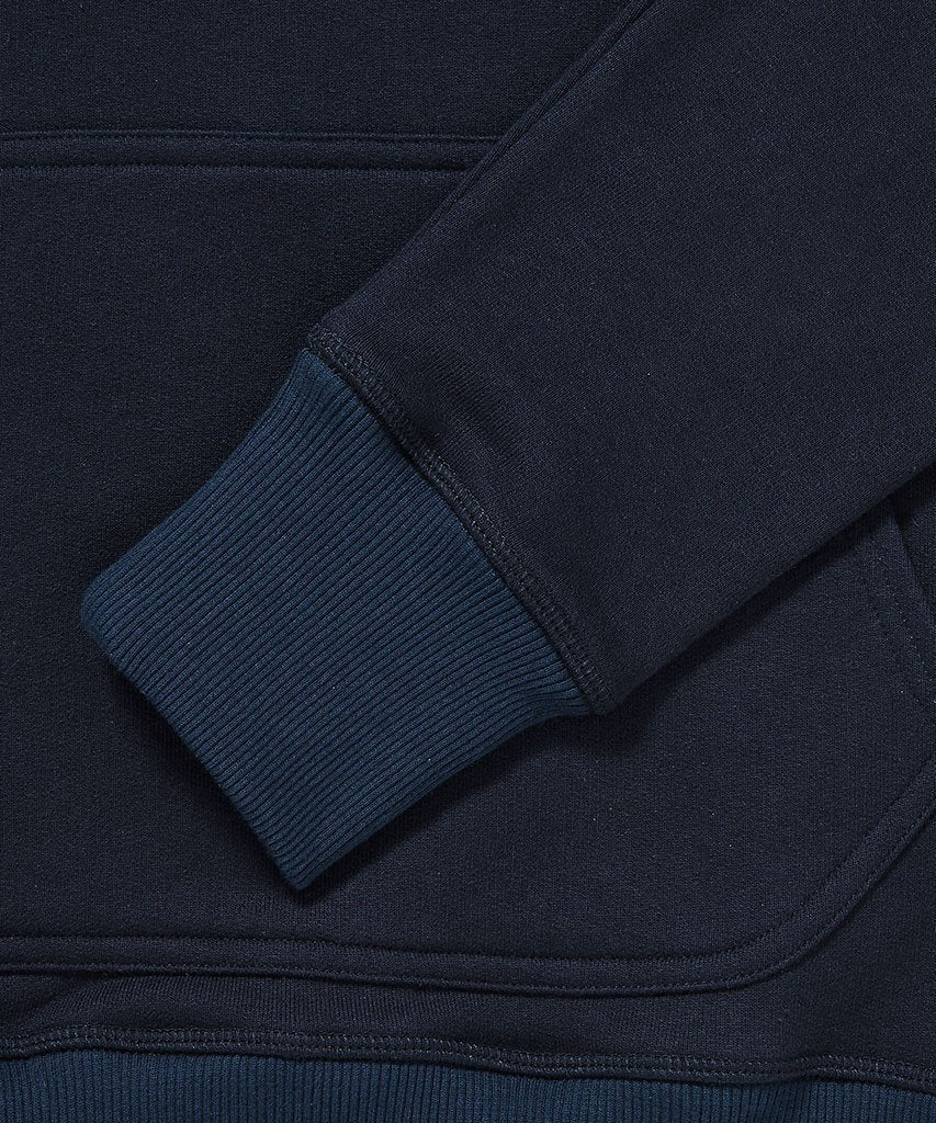 Pullover Hoodie Navy Hoodie _ Basic Rights