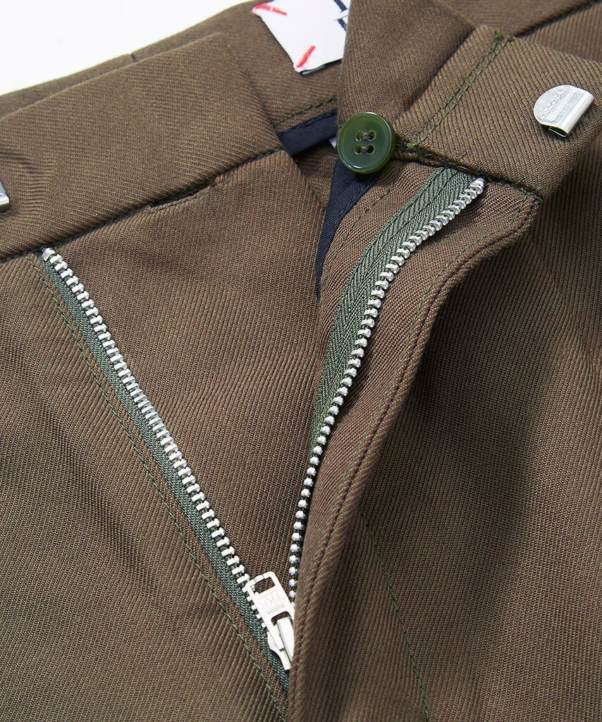 Slim Loop Trouser Army Green Basic Rights