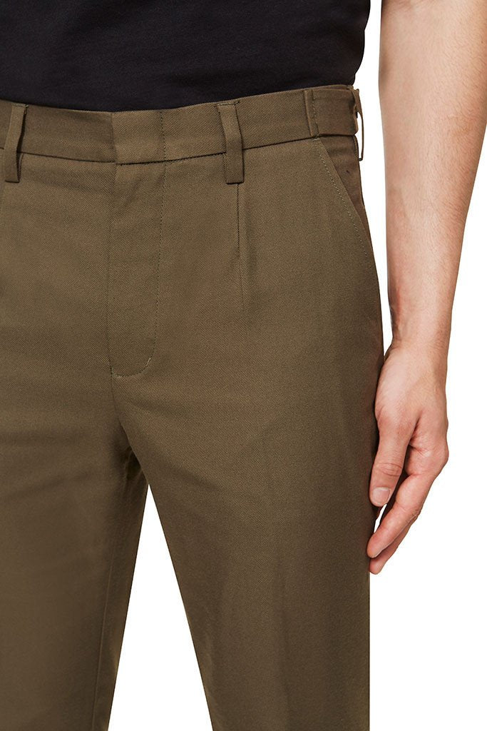 Slim Loop Trouser Army Green Pants _ Basic Rights