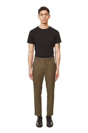 Slim Loop Trouser Army Green Pants _ Basic Rights