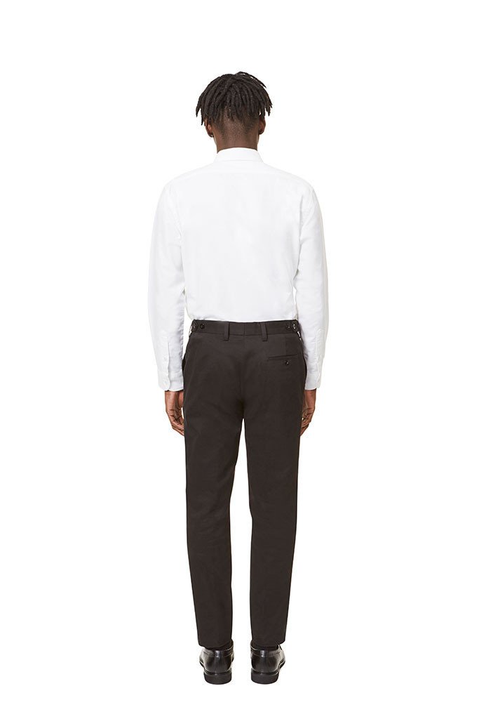 Slim Loop Trouser Black Pants _ Basic Rights