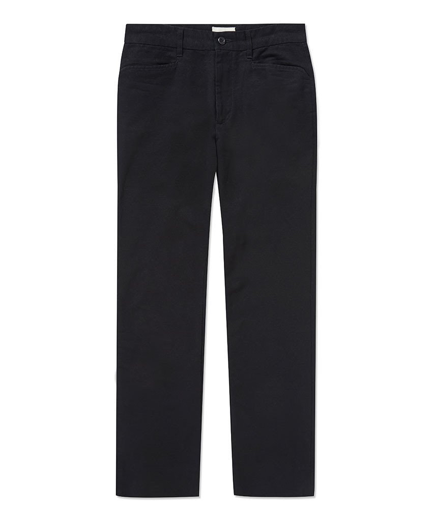 Straight Leg Pants Black Pants _ Basic Rights