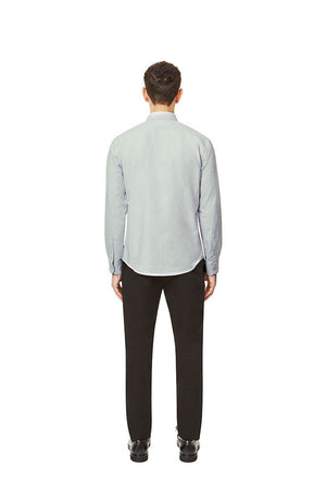 202 Straight Placket Shirt Light Gray Shirt _ Basic Rights