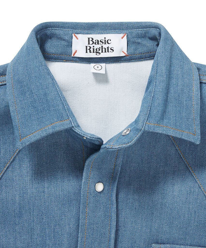 Western Shirt Denim Basic Rights