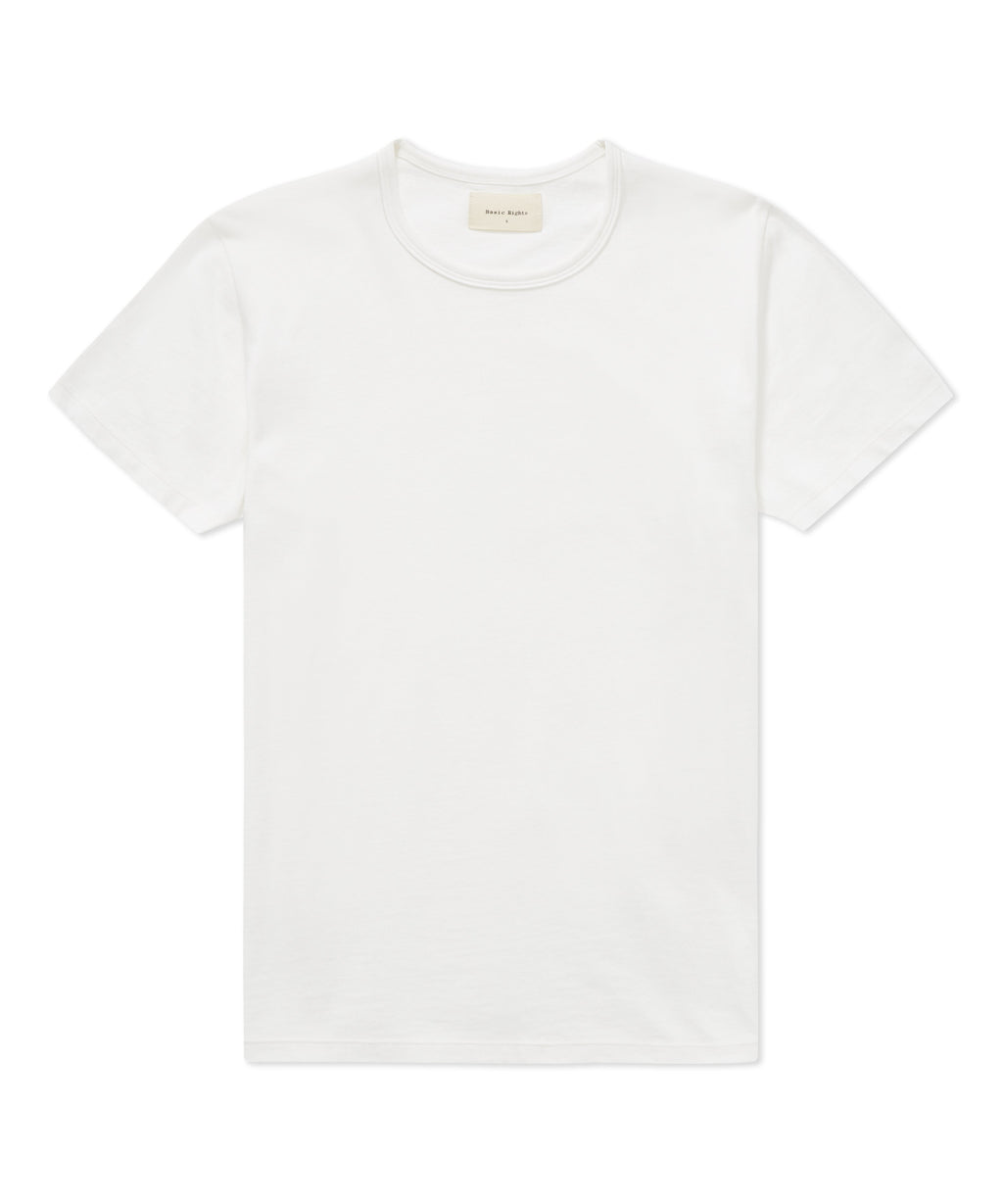 Basic Rights Medium Weight Tee White