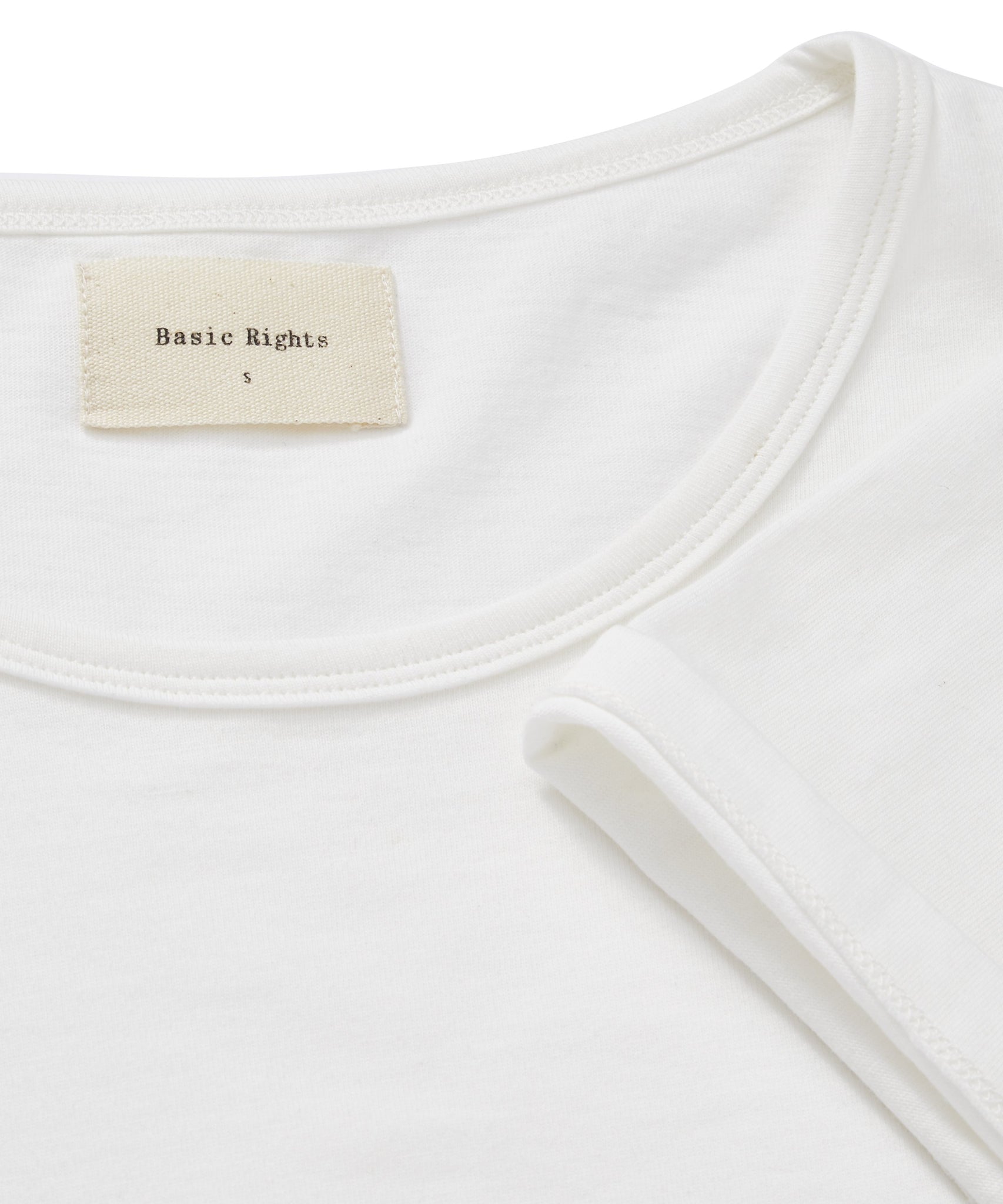 Basic Rights Medium Weight Tee White