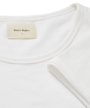 Basic Rights Medium Weight Tee White